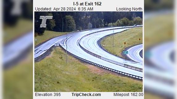 Traffic Cam Drain: I-5 at Exit 162 Player
