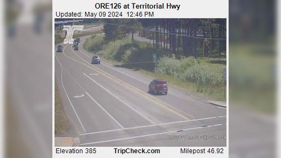 Traffic Cam Veneta: ORE126 at Territorial Hwy Player