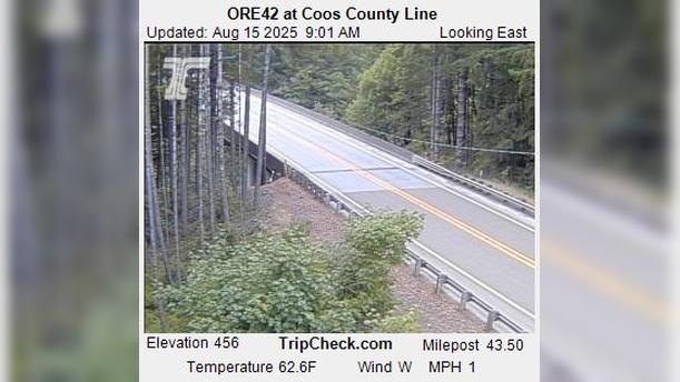 Traffic Cam Coos: ORE42 at - County Line Player