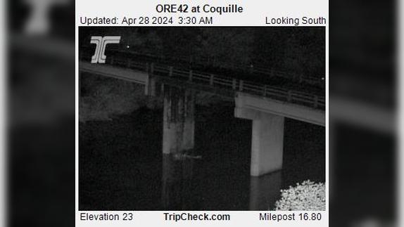 Traffic Cam Coquille: ORE42 at Player