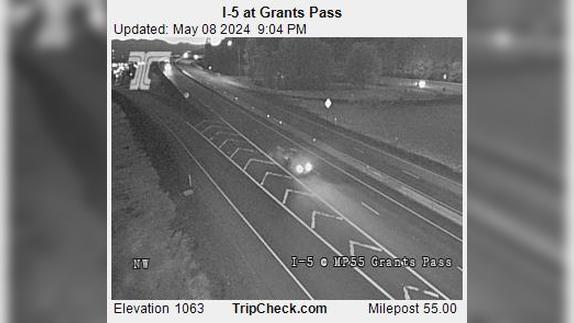 Fruitdale: I-5 at Grants Pass Traffic Camera