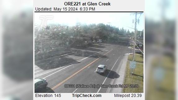 Traffic Cam Salem: ORE221 at Glen Creek Player