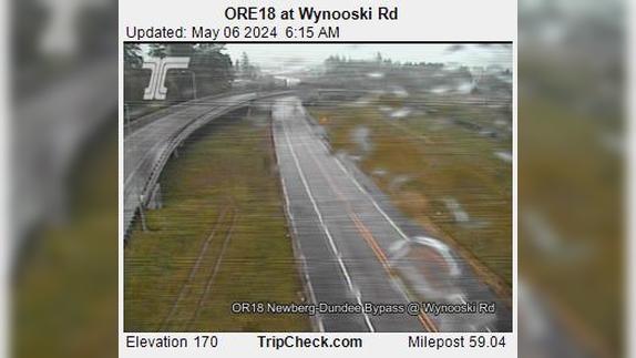 Traffic Cam Newberg: ORE18 at Wynooski Rd Player