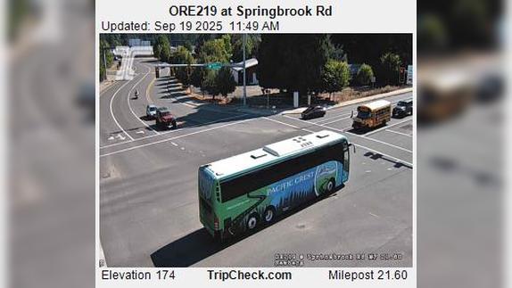 Newberg: ORE219 at Springbrook Rd Traffic Camera