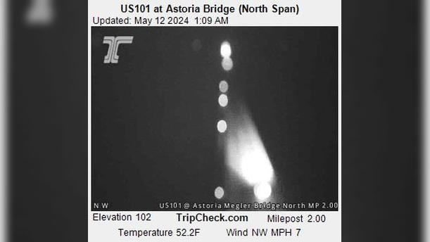Traffic Cam Astoria: US 101 at - Bridge (North Span) Player