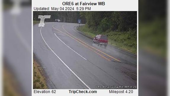Traffic Cam Bay City: ORE6 at Fairview WB Player