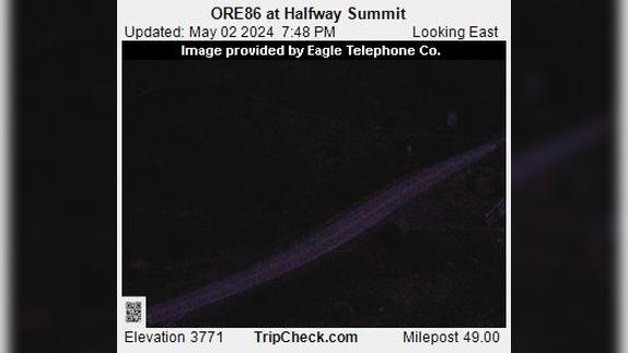 Halfway › East: OR-86 - Summit, OR: East Traffic Camera