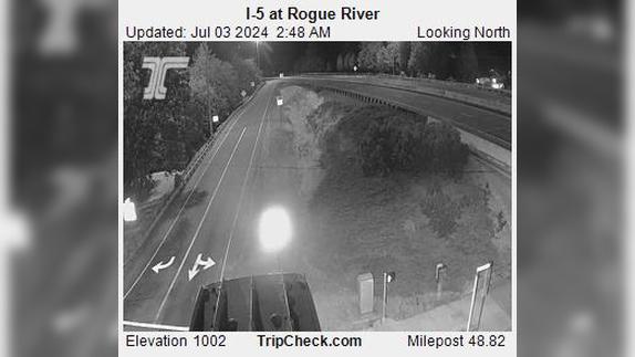 Rogue River: I-5 at Traffic Camera