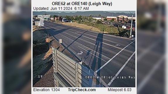 White City: ORE62 at ORE140 (Leigh Way) Traffic Camera