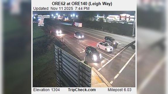 White City: ORE62 at ORE140 (Leigh Way) Traffic Camera