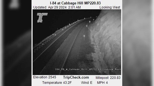 Umatilla: I-84 at Cabbage Hill MP220.83 Traffic Camera