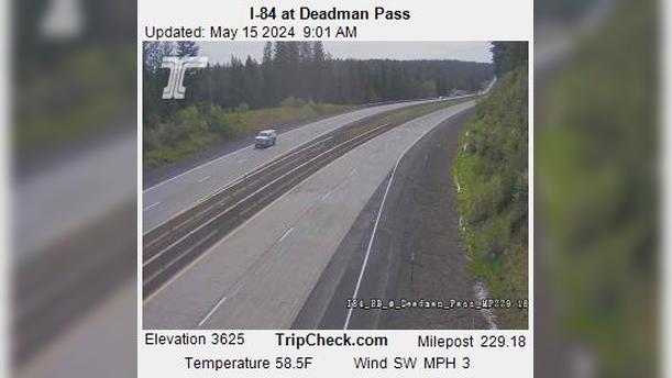 Umatilla: I-84 at Deadman Pass Traffic Camera