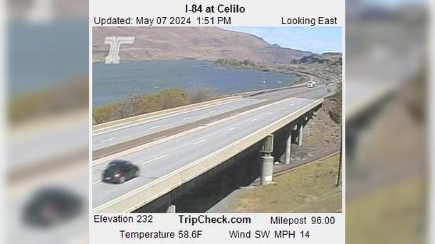 The Dalles: I-84 at Celilo Traffic Camera