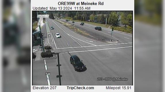 Traffic Cam Sherwood: ORE99W at Meineke Rd Player