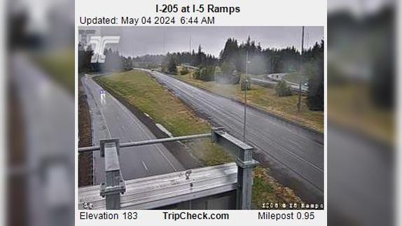 Traffic Cam Norwood: I-205 at I-5 Ramps Player