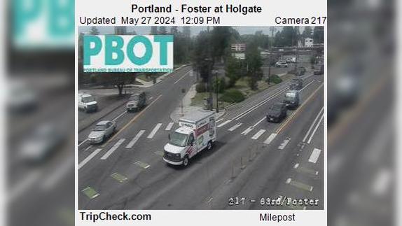 Traffic Cam Portland: Foster at Holgate Player