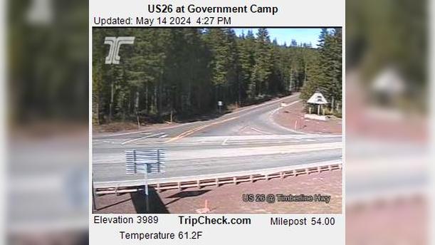 Traffic Cam Government Camp: US26 at Player