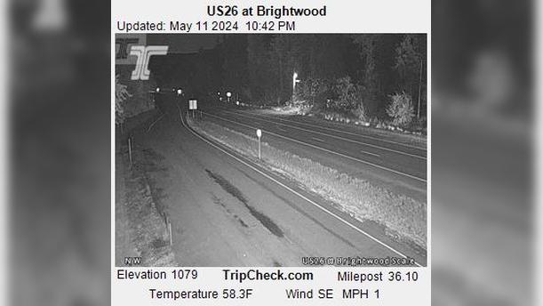 The Villages at Mount Hood: US26 at Brightwood Traffic Camera