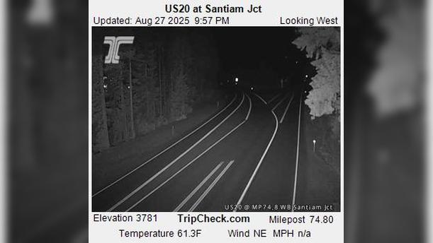 Traffic Cam Linn: US20 at Santiam Jct Player