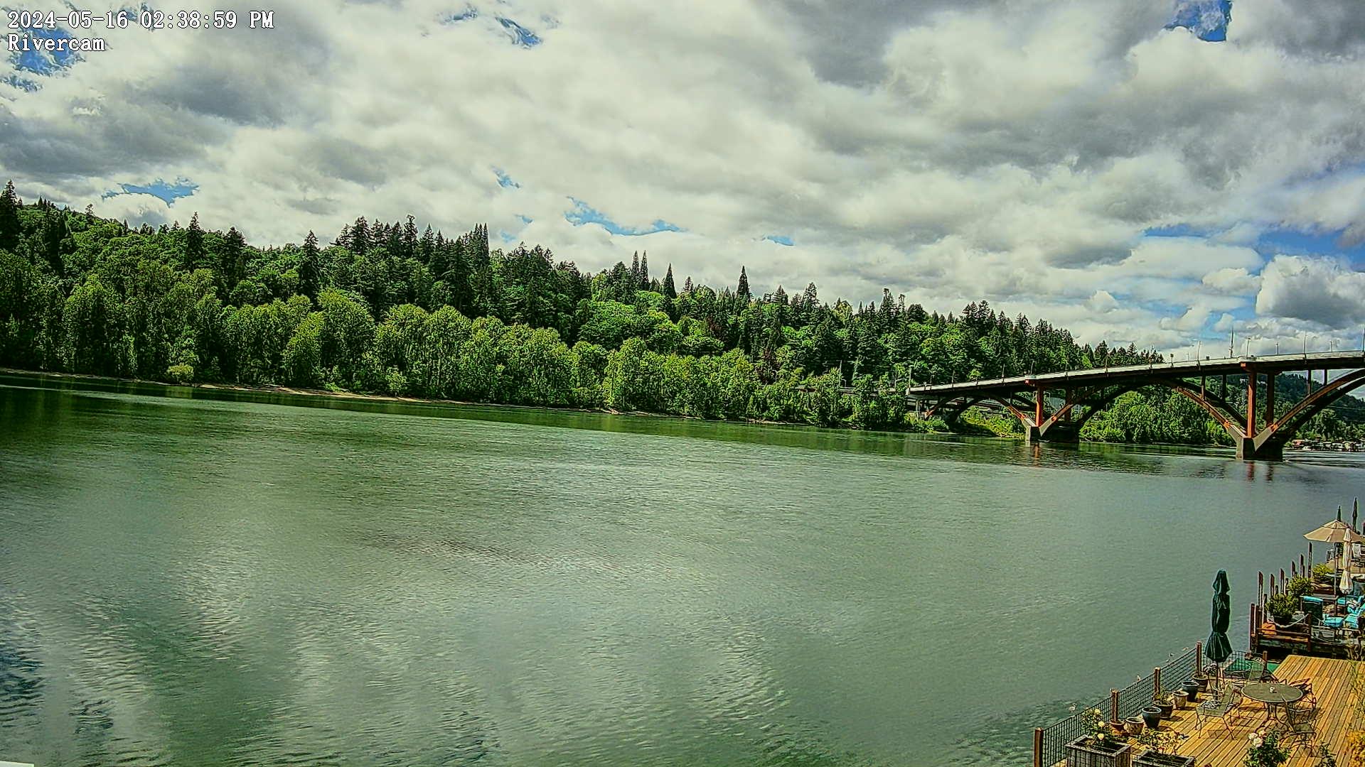 Portland › North-West: Sellwood Bridge - Willamette River Traffic Camera