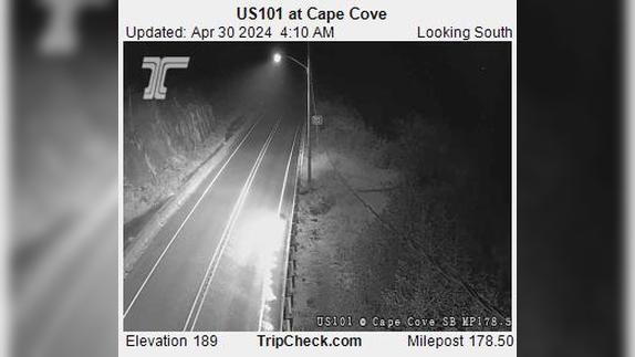 Traffic Cam Dunes City: US101 at Cape Cove Player