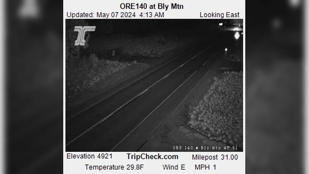 Bonanza: ORE140 at Bly Mtn Traffic Camera