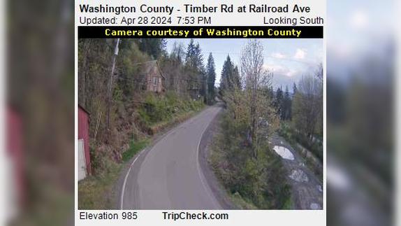 Traffic Cam Timber: Washington County - Rd at Railroad Ave Player