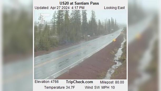 Traffic Cam Sisters: US20 at Santiam Pass Player
