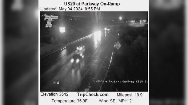 Traffic Cam Bend: US 20 at Parkway On-Ramp Player
