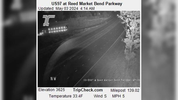 Bend: US 97 at Reed Market - Parkway Traffic Camera