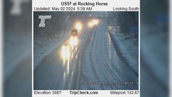Traffic Cam Bend: US97 at Rocking Horse SB Player