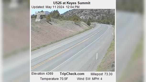 Mitchell: US 26 at Keyes Summit Traffic Camera