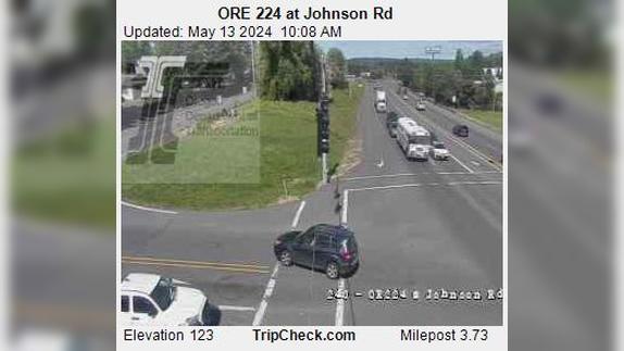 Traffic Cam Rivergrove: ORE 224 at Johnson Rd Player