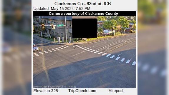 Traffic Cam Rivergrove: Clackamas Co - 92nd at JCB Player