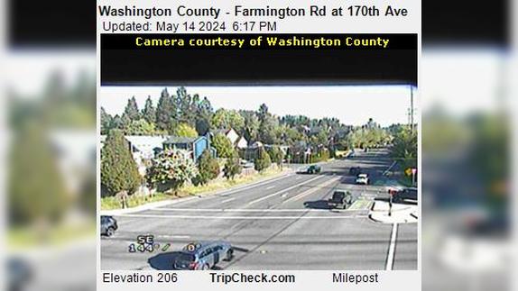 Traffic Cam Durham: Washington County - Farmington Rd at 170th Ave Player