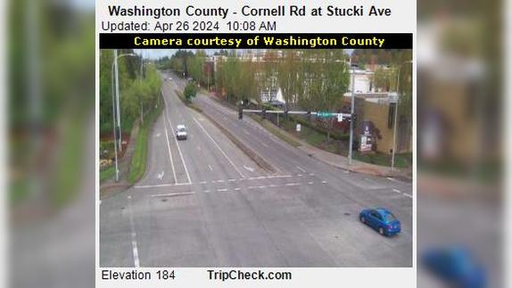 Traffic Cam Hillsboro: Washington County - Cornell Rd at Stucki Ave Player