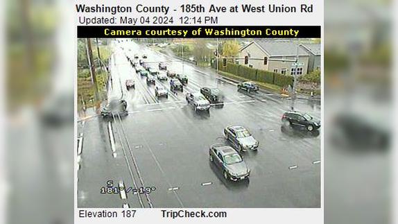 Traffic Cam Cornelius: Washington County - 185th Ave at West Union Rd Player