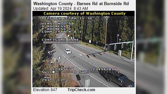 Traffic Cam Durham: Washington County - Barnes Rd at Burnside Rd Player