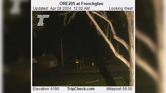 Frenchglen: ORE205 at Traffic Camera
