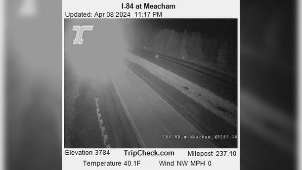 Traffic Cam Meacham: I-84 at Player