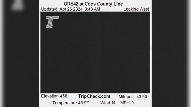 Coos: ORE42 at - County Line Traffic Camera