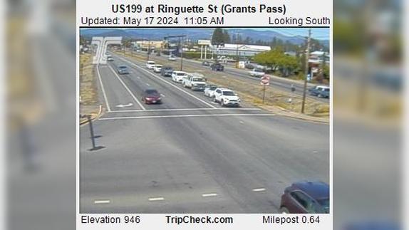 Traffic Cam Grants Pass: US199 at Ringuette St Player