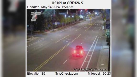 Traffic Cam Florence: US 101 at ORE126 S Player