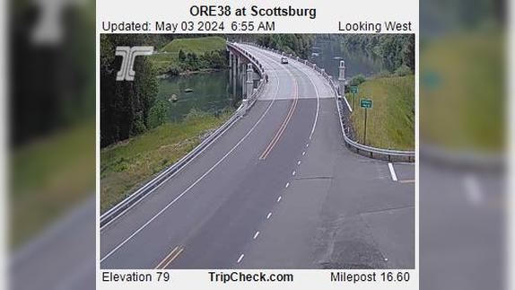 Traffic Cam Scottsburg: ORE38 at Player