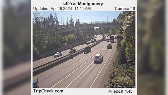 Traffic Cam Portland: I-405 at Montgomery Player