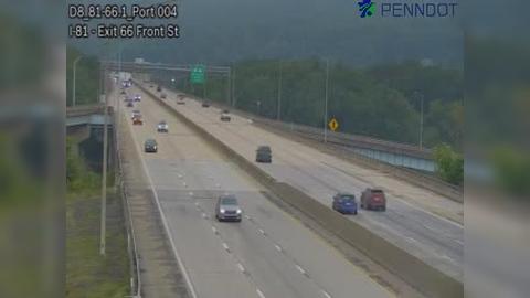 Traffic Cam Estherton: I-81 @ EXIT 66 (FRONT ST) Player