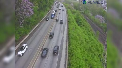 Traffic Cam Lower Merion Township: I-76 EAST OF EXIT 338 Player