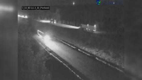 Pine Township: I-80 @ EXIT 111 (PA 153 PENNFIELD) Traffic Camera