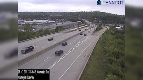 Carnegie: I-376 @ MM 64.9 (BELL AVE) Traffic Camera