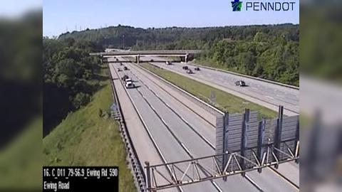 Traffic Cam Collier Township: I-79 @ MM 56.9 (EWING RD) Player